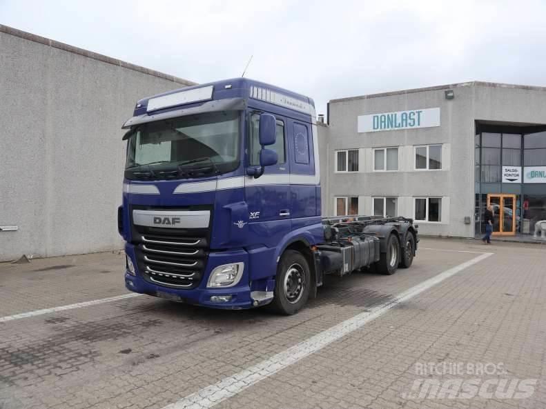 DAF XF 510 FAN EURO 6 Containertrucks met kabelsysteem