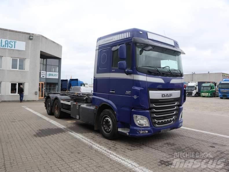 DAF XF 510 FAN EURO 6 Containertrucks met kabelsysteem
