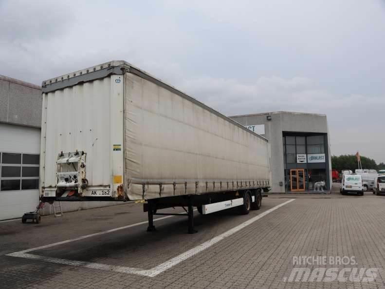 Krone 34 pl. Opleggers met meesturende achterwielen