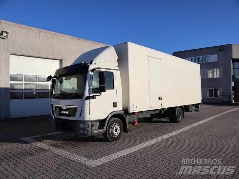 MAN TGL 12.180 EURO 6 Bakwagens met gesloten opbouw