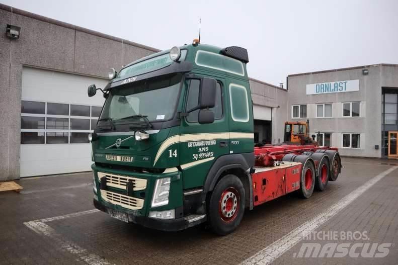 Volvo FM 500 EURO 6 Containertrucks met kabelsysteem