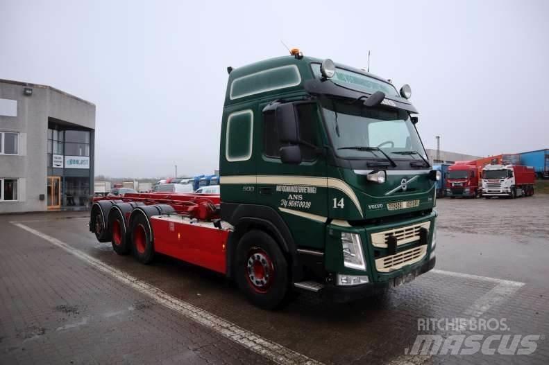 Volvo FM 500 EURO 6 Containertrucks met kabelsysteem