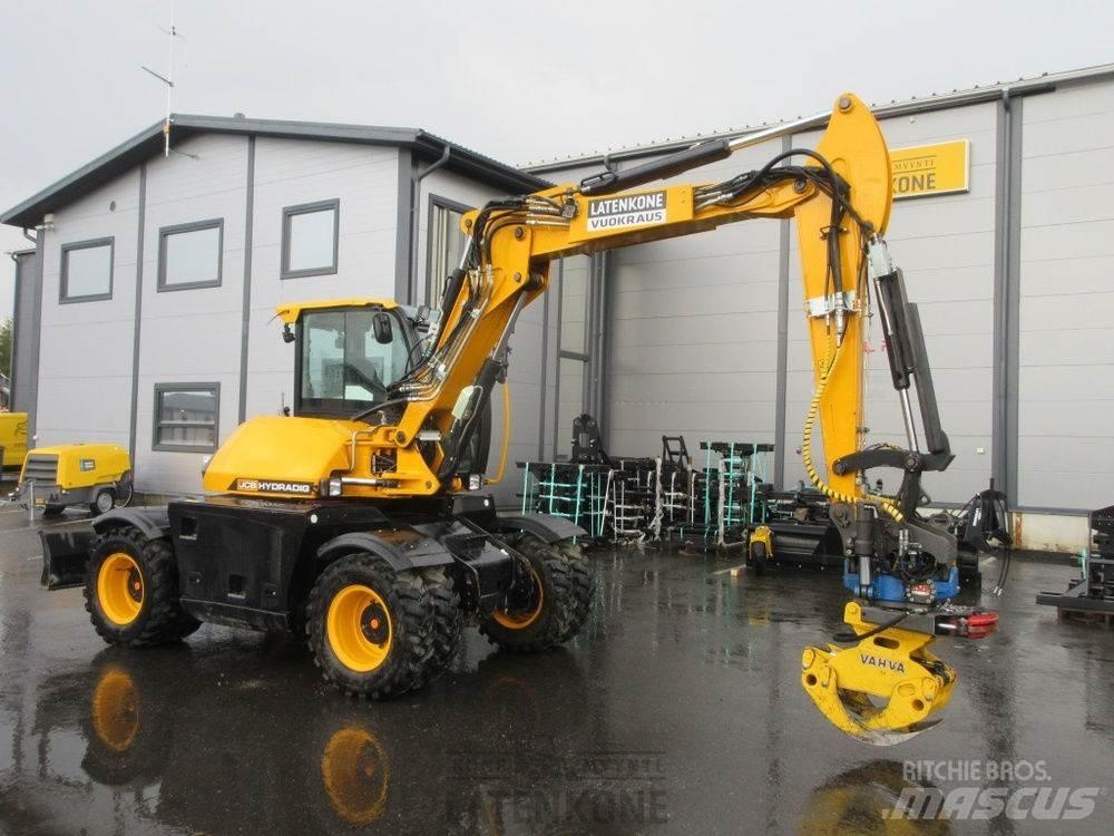 JCB Hydradig HD110W Amfibische graafmachines