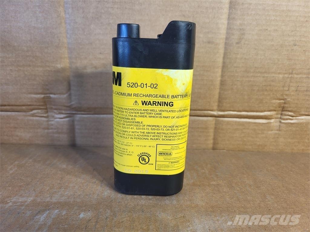  3M 520-01-02R01 Batterijen