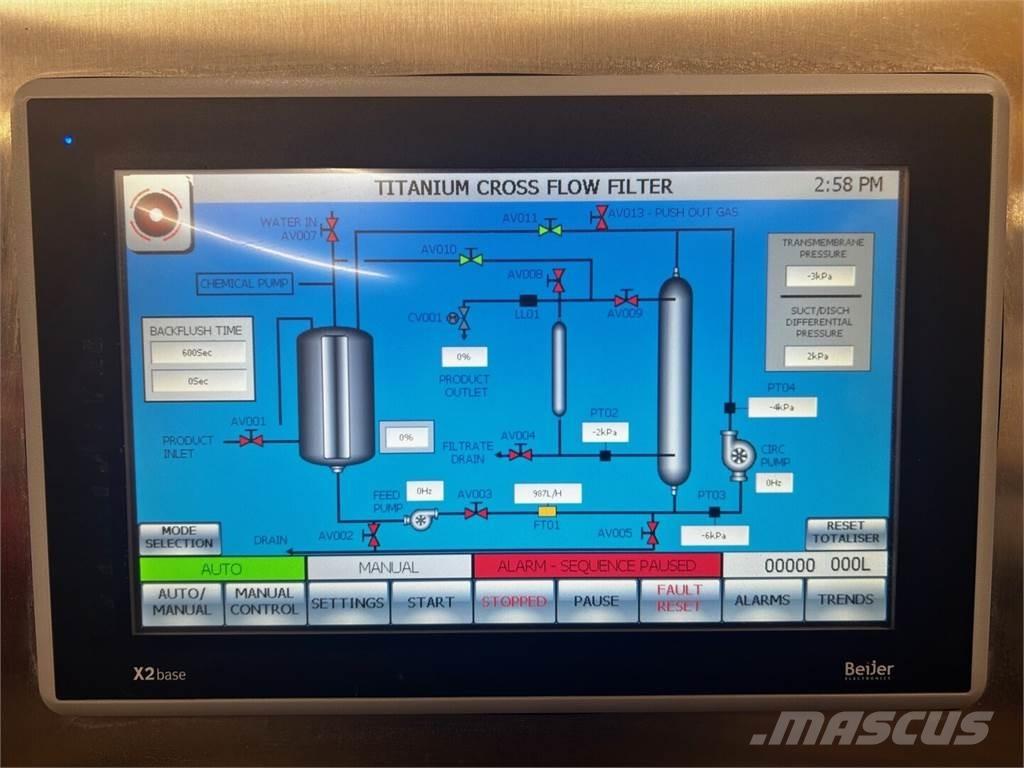  AMS FILTRATION Bouw - Overige