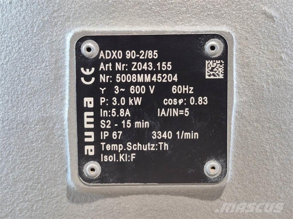  AUMA ADX0 90-2/85 Bouw - Overige