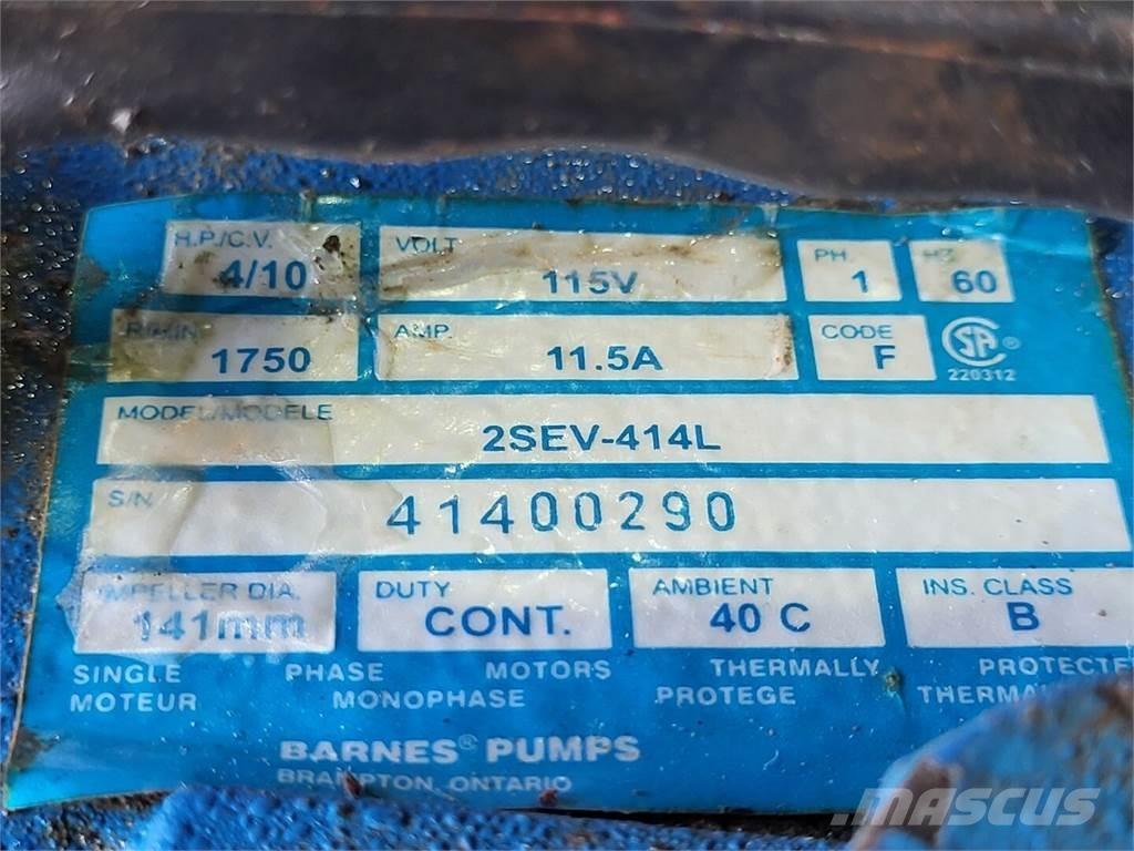  BARNES 2SEV-414L Waterpompen