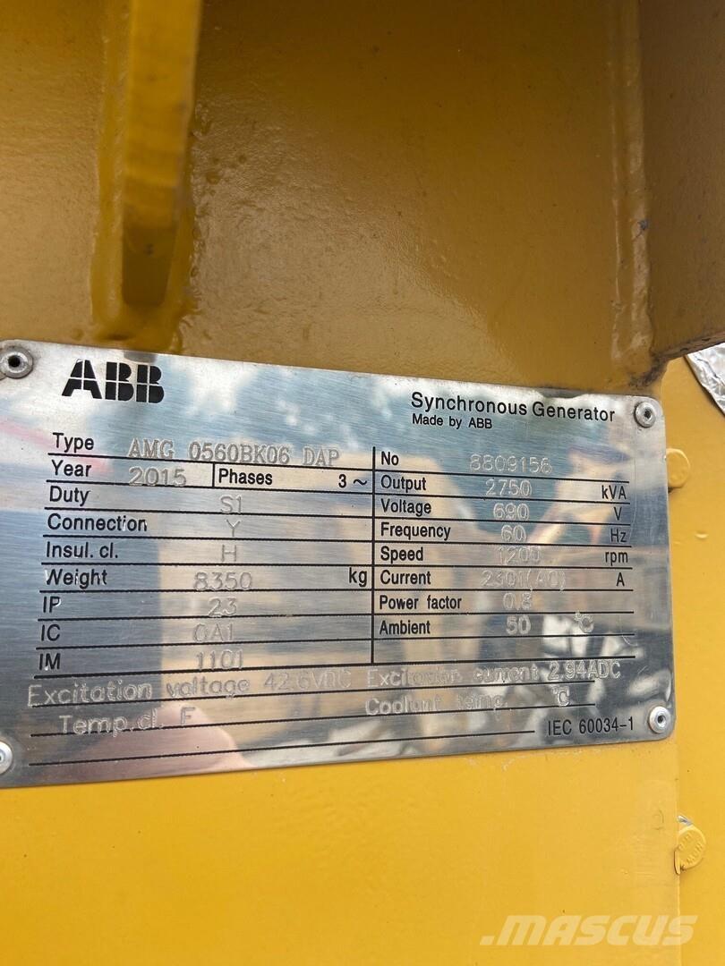 CAT C175-16 Genset Diesel generatoren