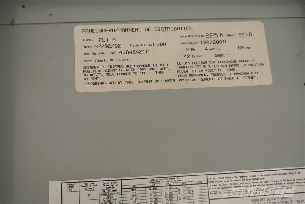  CUTLER-HAMMER PL1 A Bouw - Overige