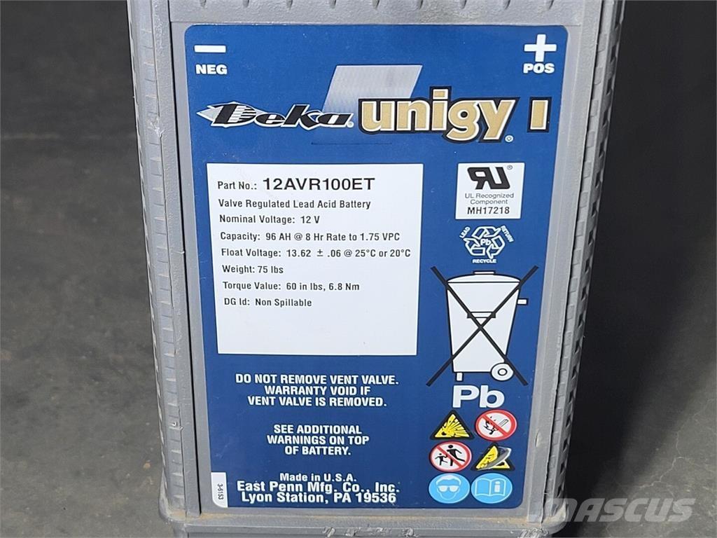  DEKA 12AVR100ET Batterijen