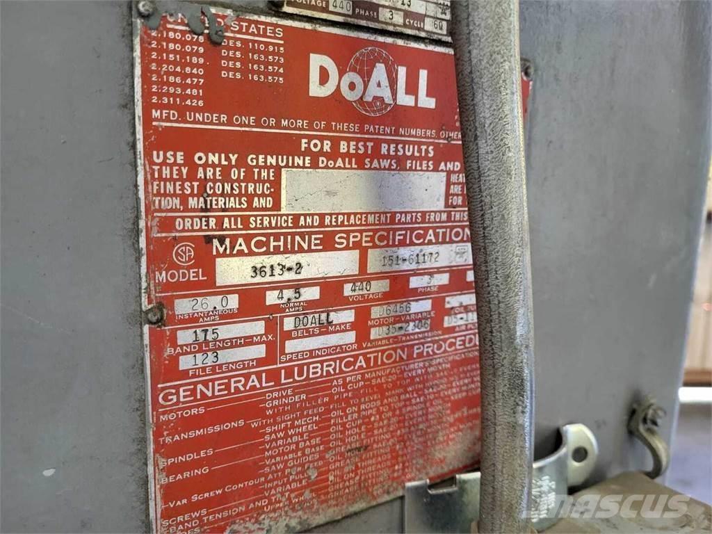 Doall 3613-2 Bouw - Overige