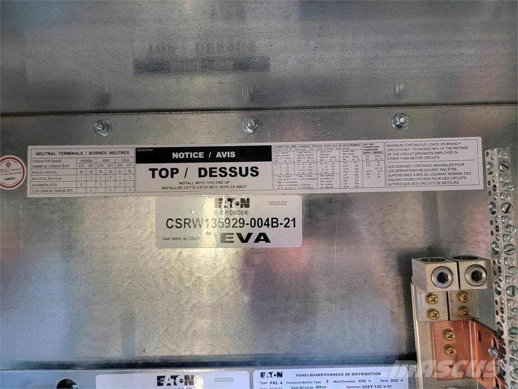 Eaton PRL4 Bouw - Overige