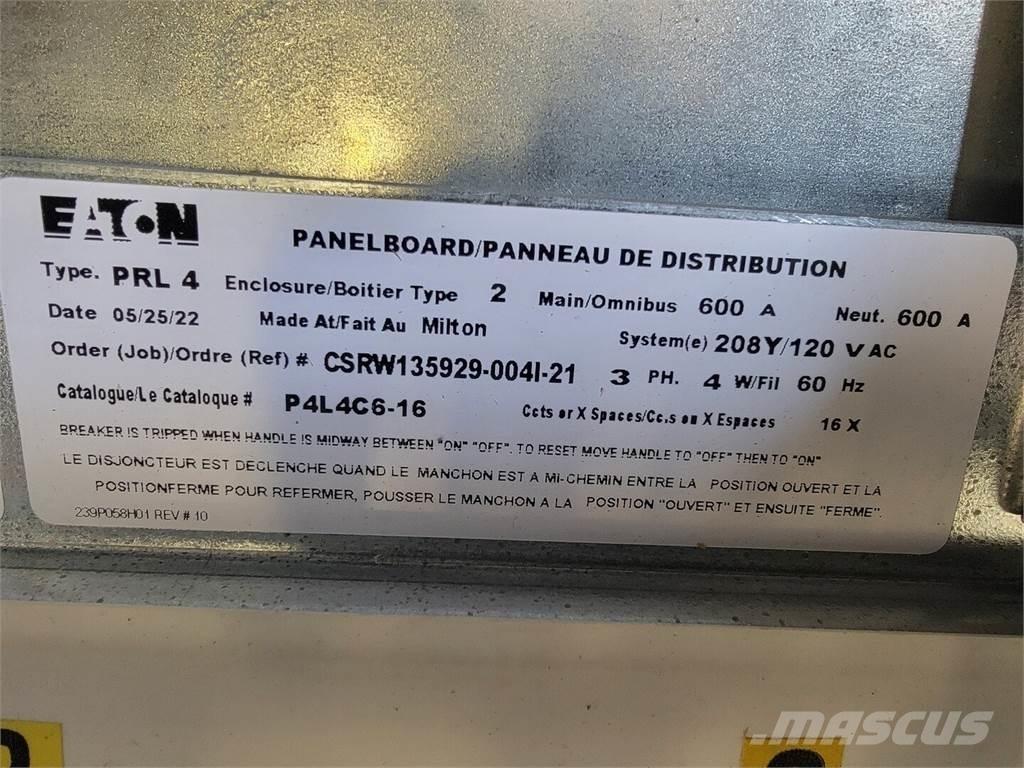 Eaton PRL4 Bouw - Overige