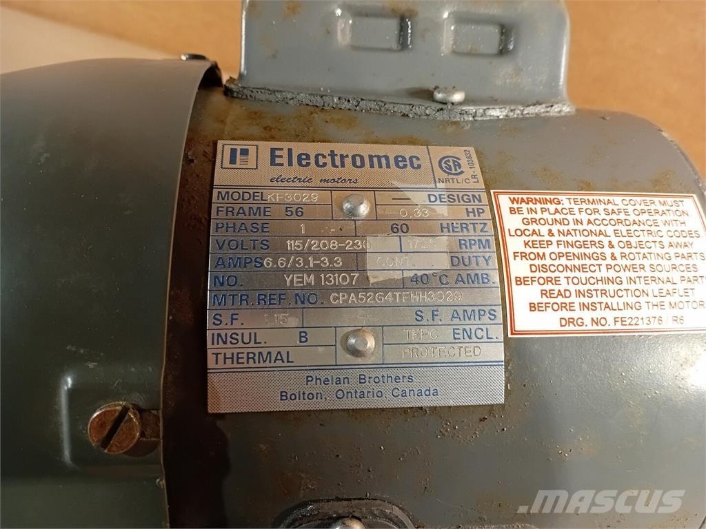  ELECTROMEC KF3029 Industriële motoren
