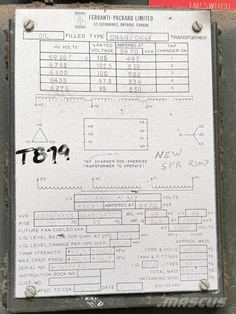 FERRANTI-PACKARD Bouw - Overige
