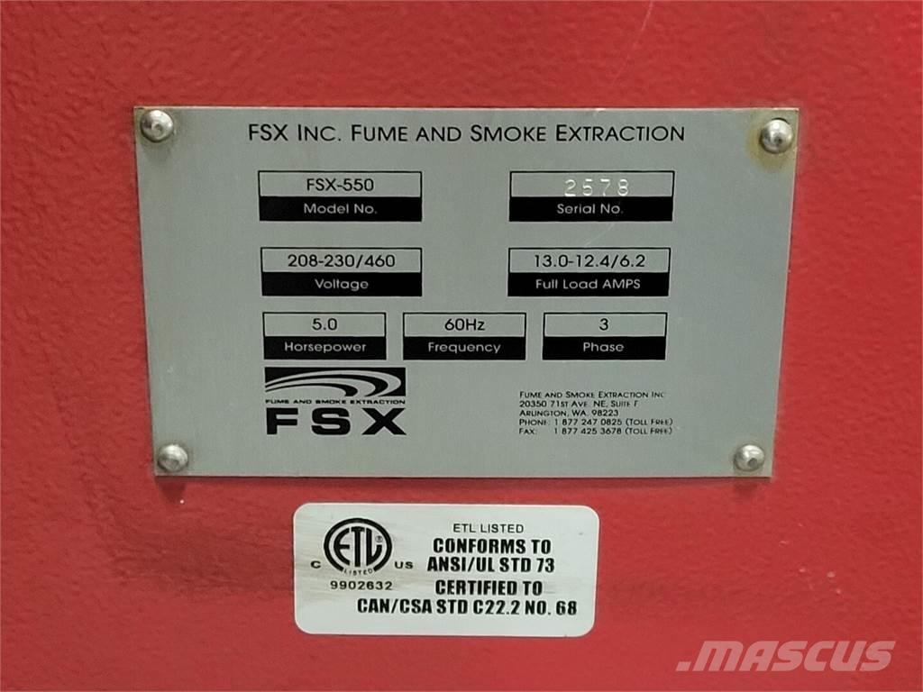  FSX-550 Bouw - Overige