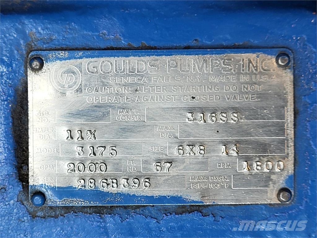  GOULDS 3175 Waterpompen