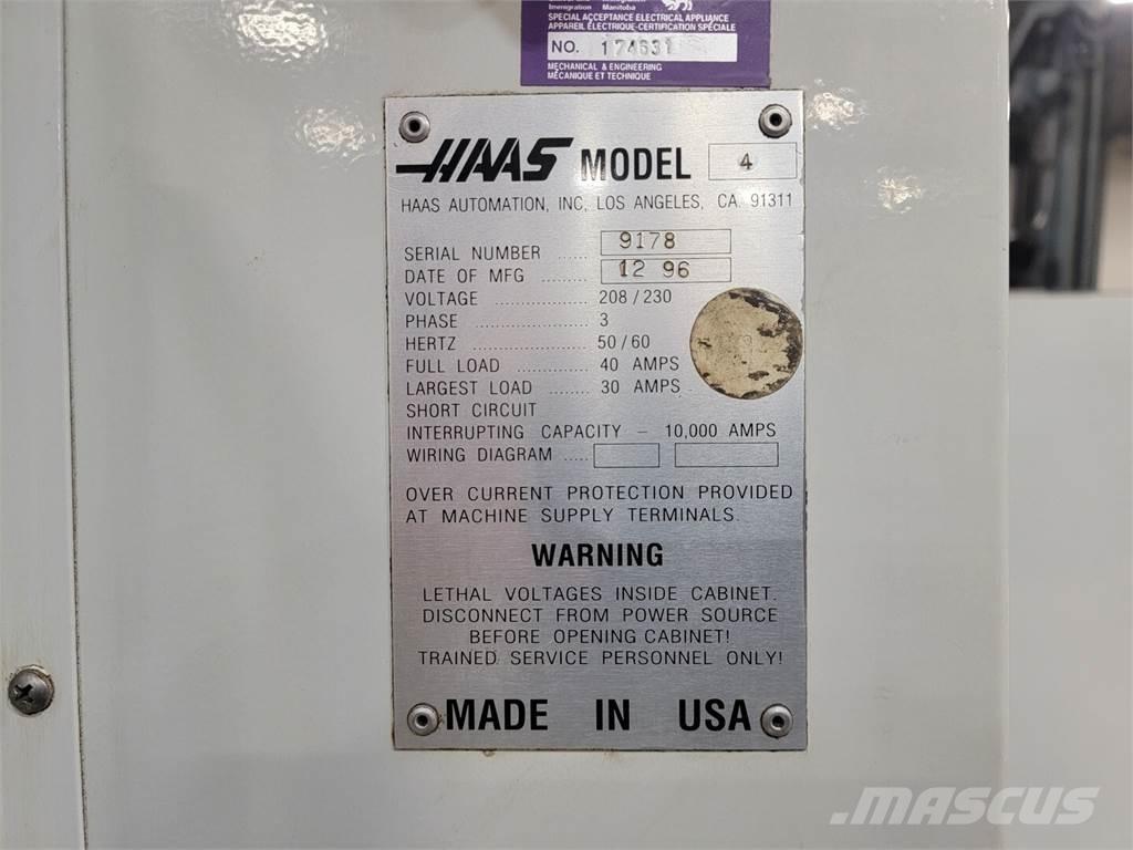 Haas VF-4 Bouw - Overige