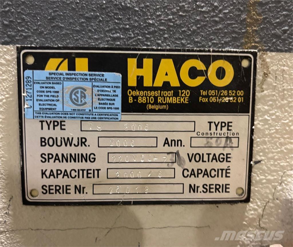  HACO TS3006 Bouw - Overige