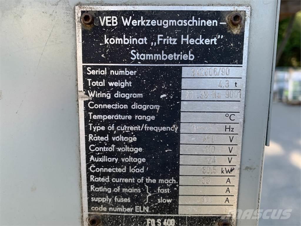  HECKERT FQS 400 Bouw - Overige