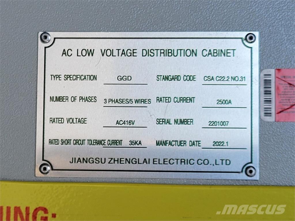  JIANGSU ZHENGLAI GGD Bouw - Overige