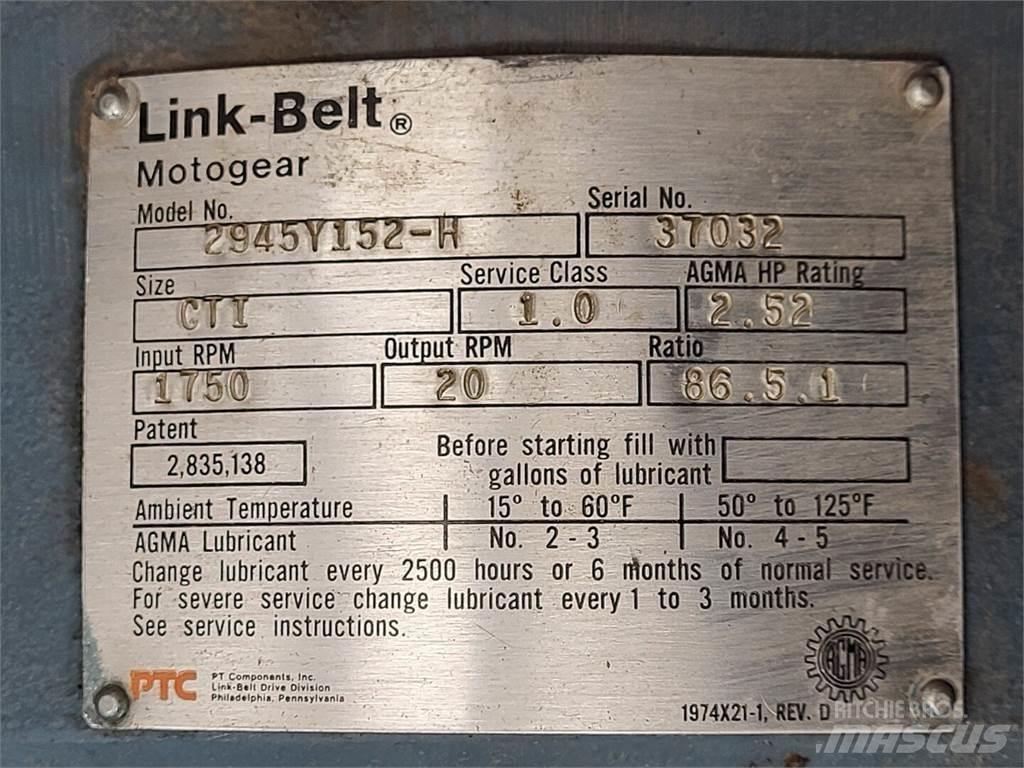Link-Belt 2945Y152-H Bouw - Overige