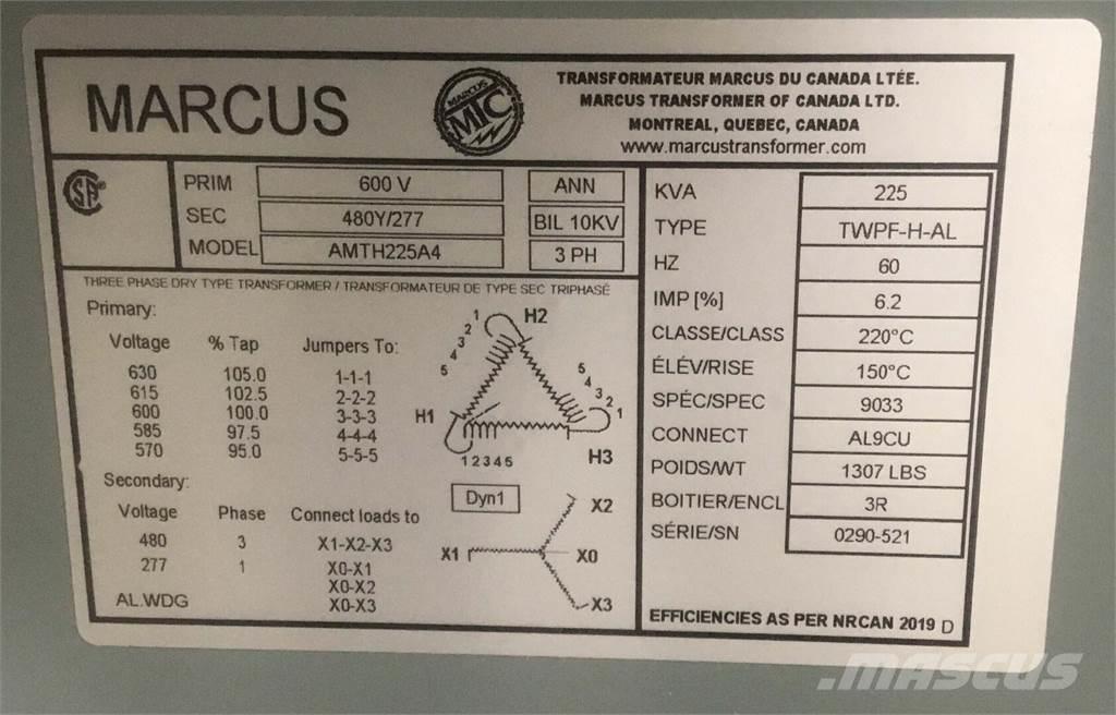  MARCUS AMTH225A4 Bouw - Overige