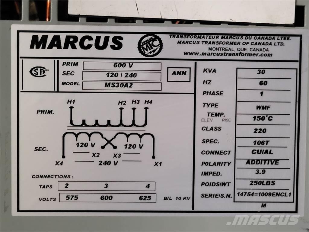  MARCUS MS30A2 Bouw - Overige