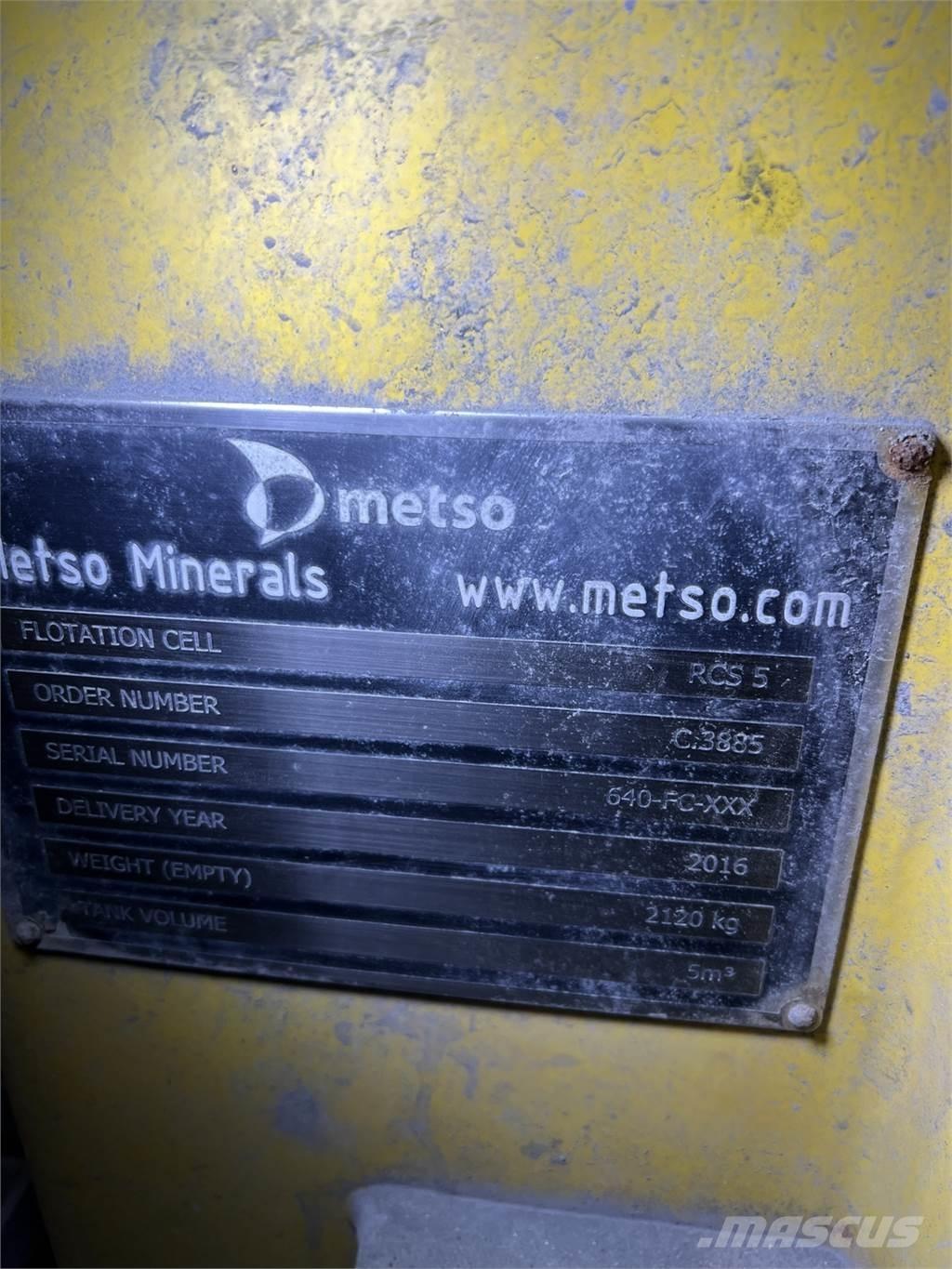 Metso RCS 5 Overig mijnbouwmaterieel