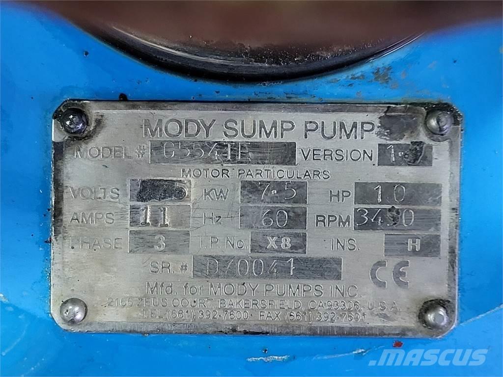  MODY PUMPS G554TE Waterpompen