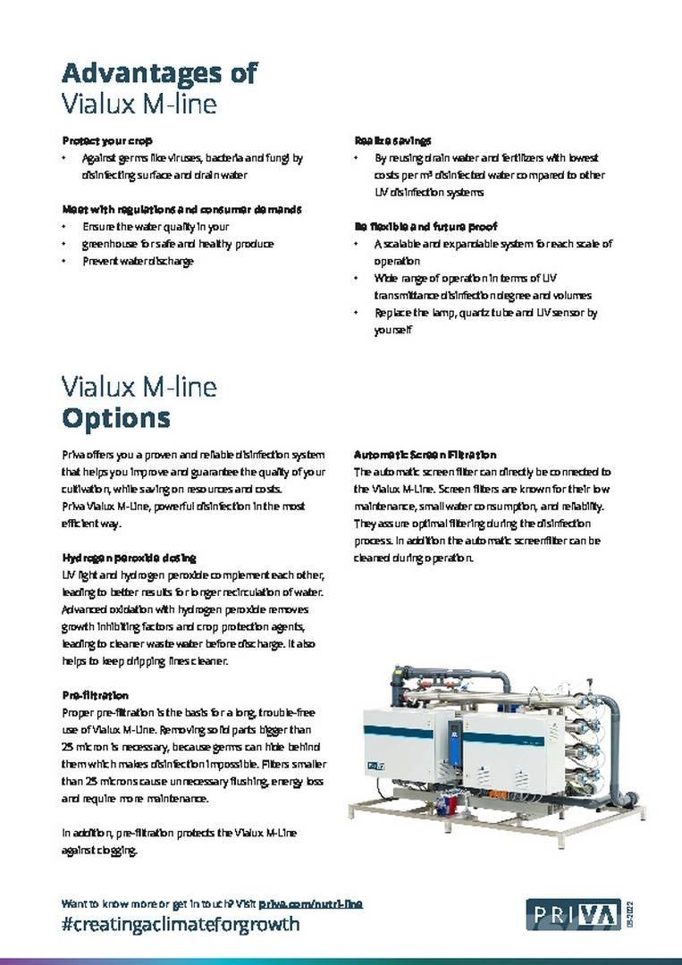  PRIVA Vialux M-line Bouw - Overige
