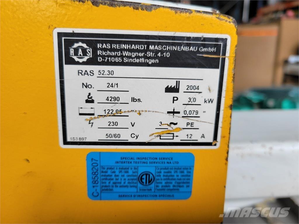  RAS 52.30 Bouw - Overige