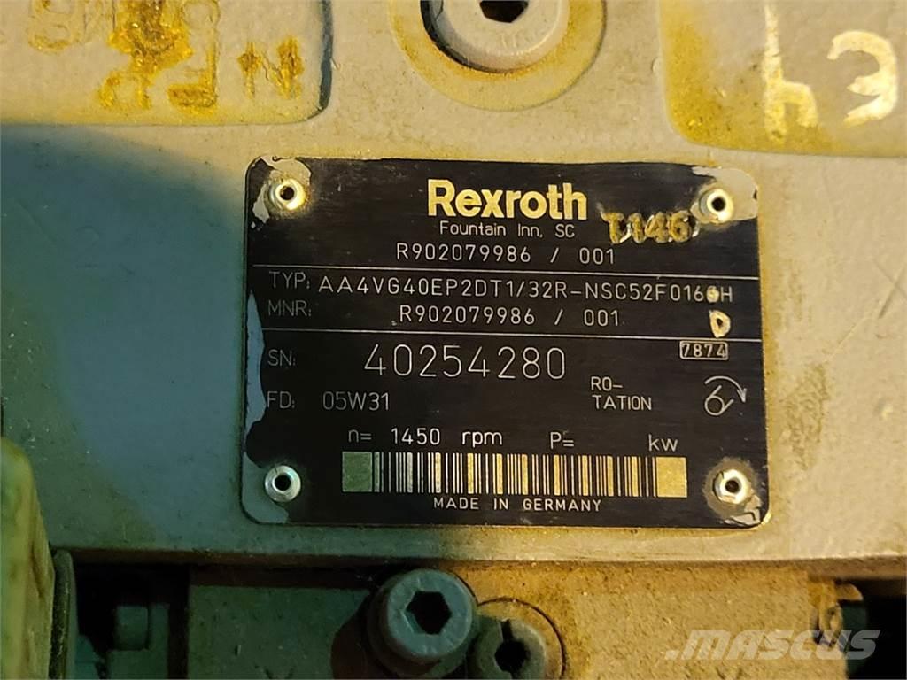 Rexroth R902079986 Waterpompen