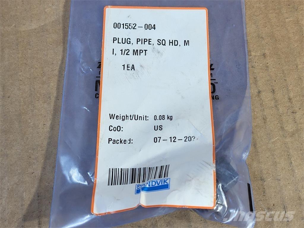 Sandvik 001552-004 Overige componenten