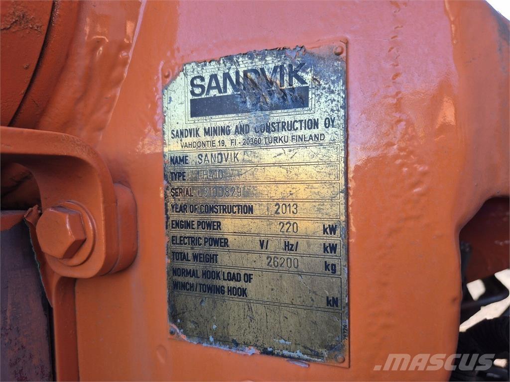 Sandvik LH410 Overige componenten