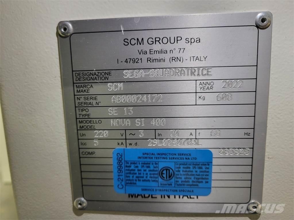  SCM nova si 400 Bouw - Overige