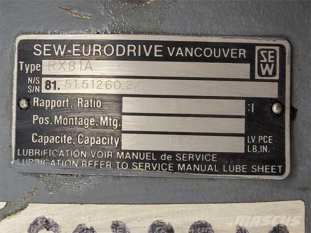  SEW-EURODRIVE RX81A Bouw - Overige