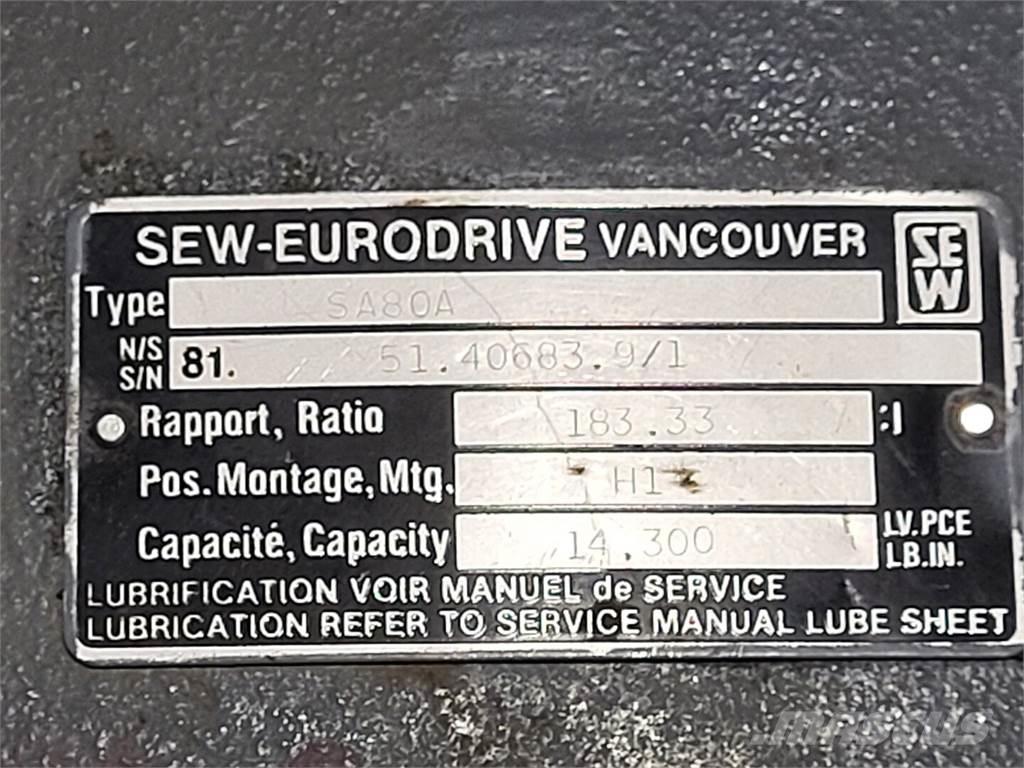 SEW-EURODRIVE SA80A Bouw - Overige