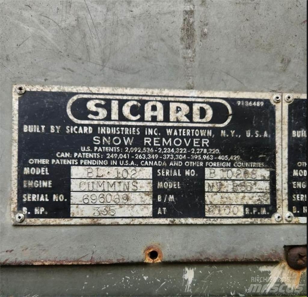 Sicard BL102 Overige componenten
