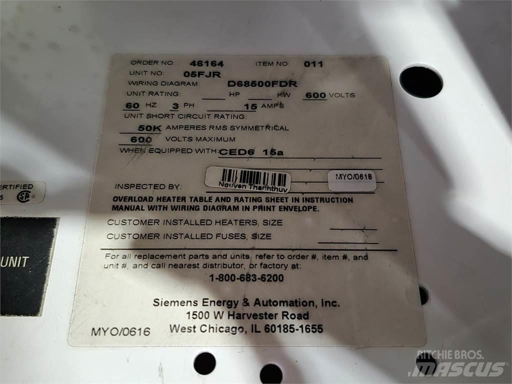 Siemens CED63B015 Bouw - Overige