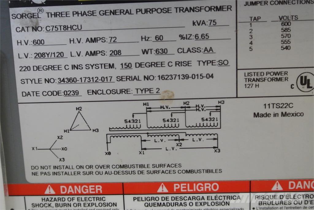  SQUARE D C75T8HCU Bouw - Overige
