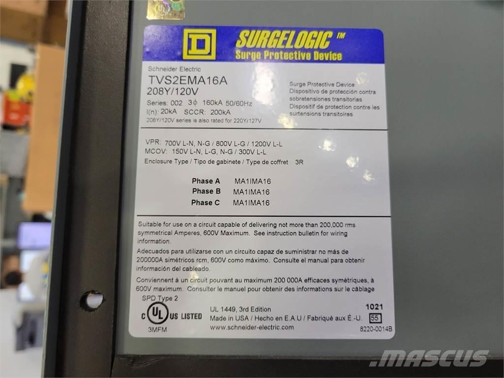  SQUARE D TVS2EMA16A Bouw - Overige