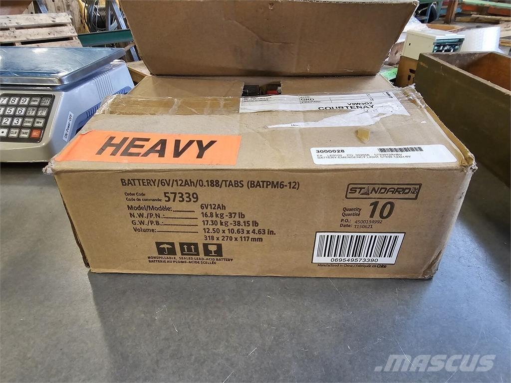  STANDARD BATPM6-12 Batterijen