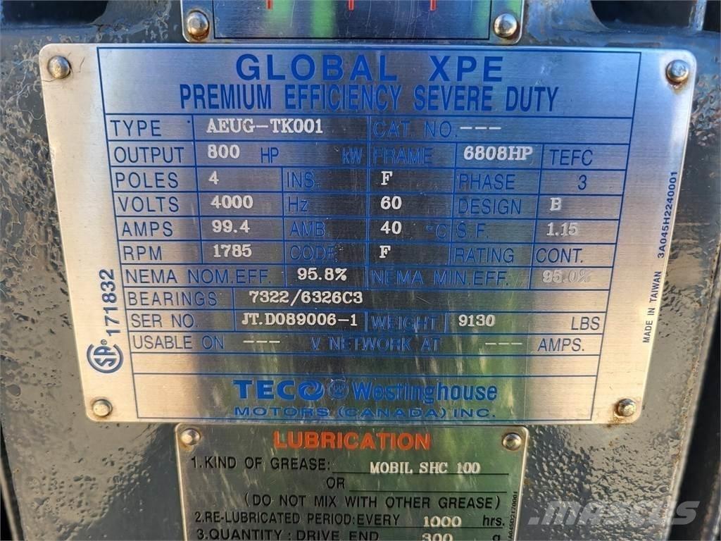  TECO AEUG-TK001 Industriële motoren