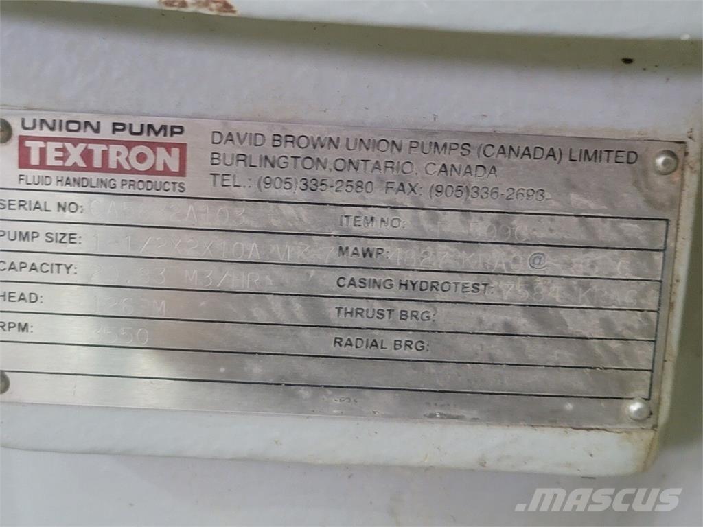 Textron VLK-7 Waterpompen