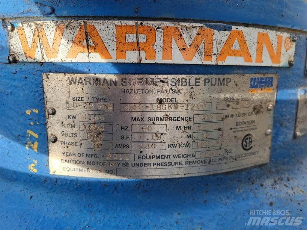 Warman 440-186KW-1200 Waterpompen