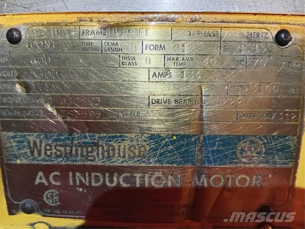 Westinghouse  Industriële motoren