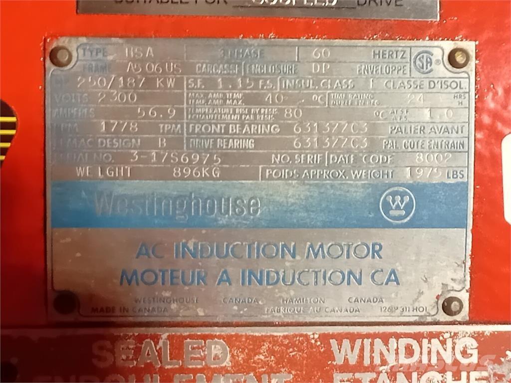 Westinghouse  Industriële motoren