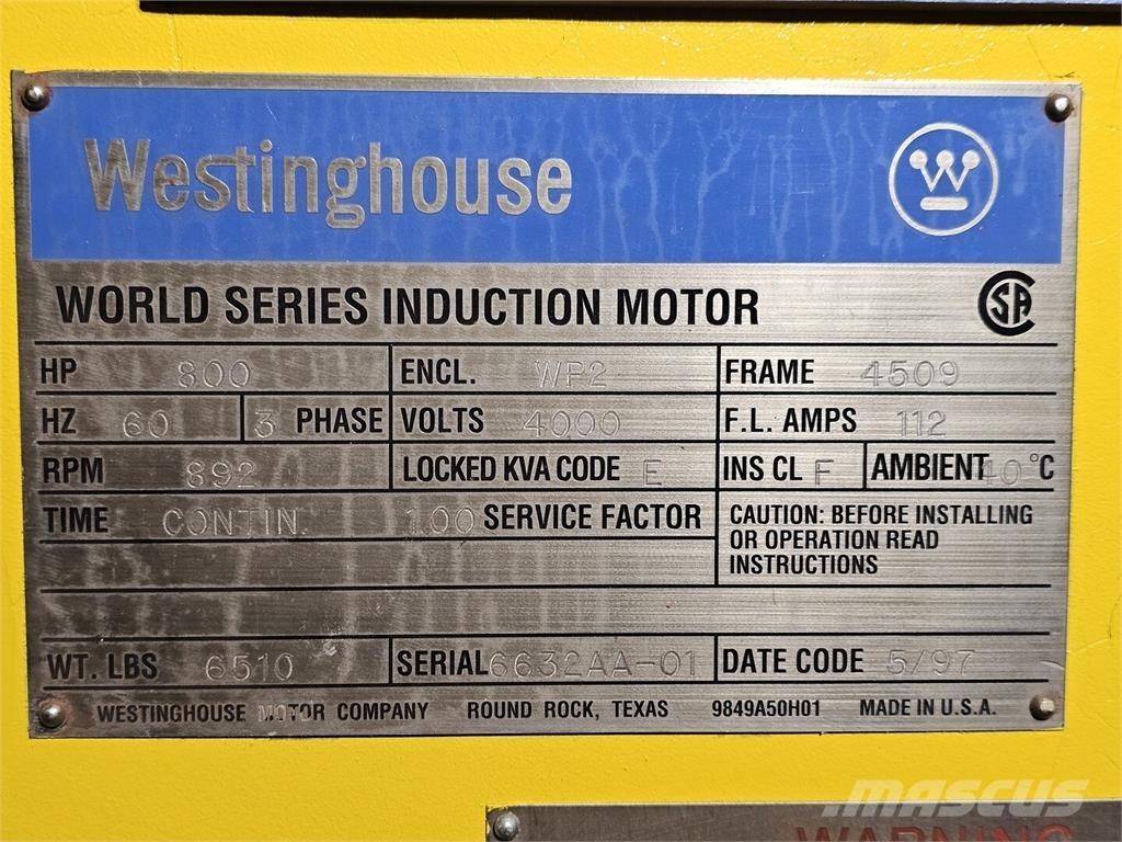 Westinghouse  Industriële motoren