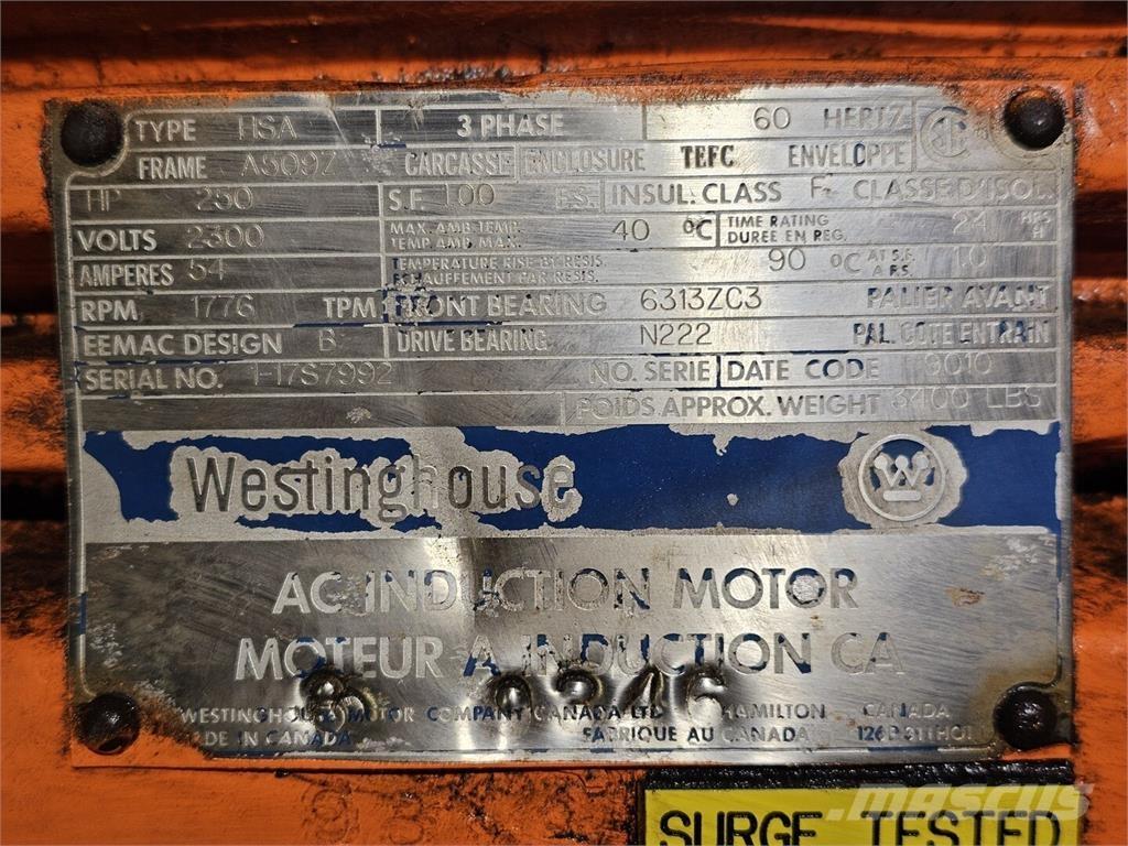 Westinghouse  Industriële motoren